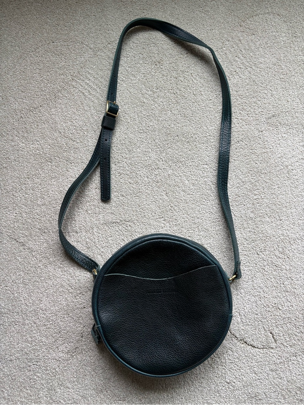 Portland Leather Large Circle Crossbody